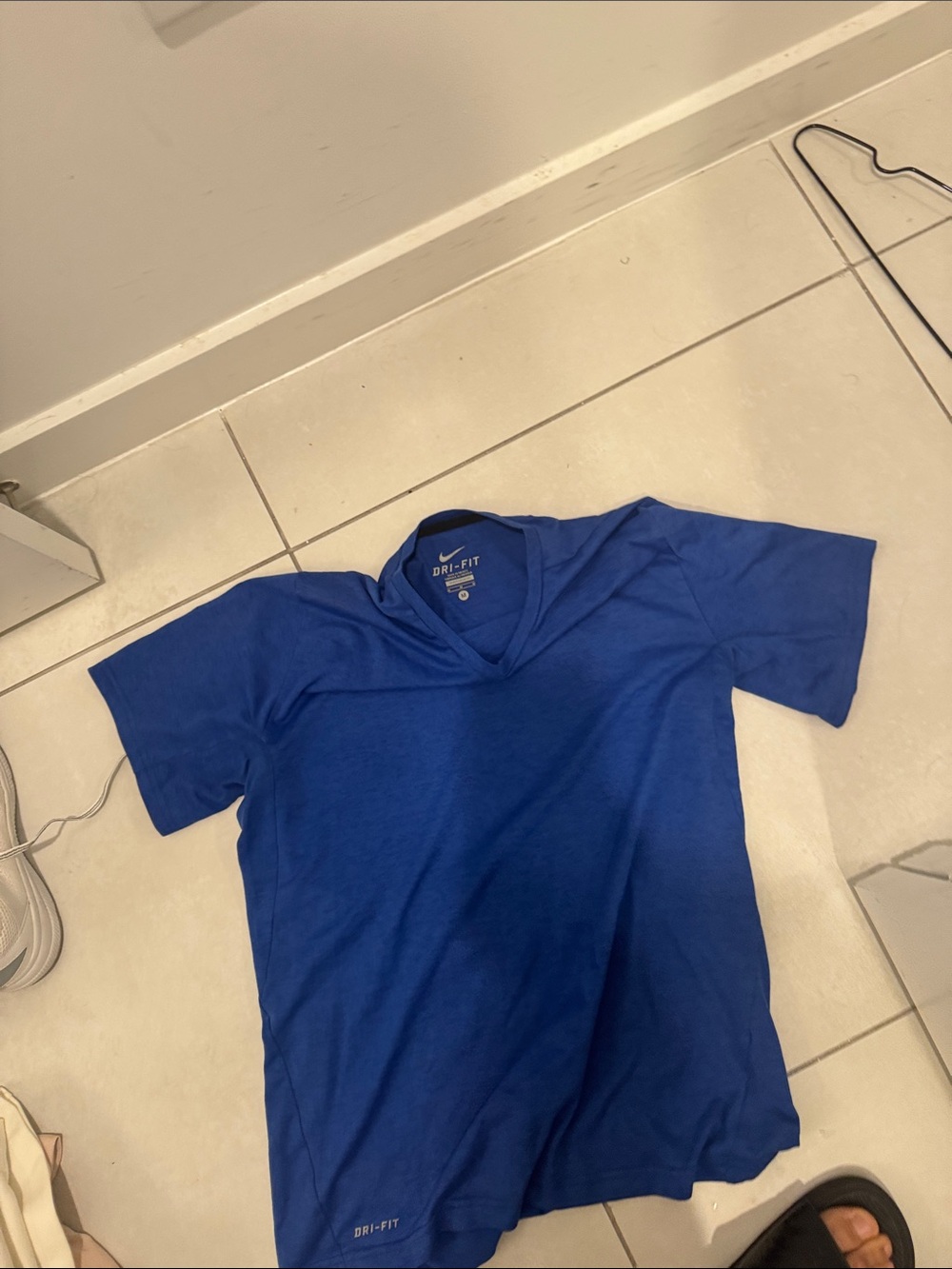 Nike Royal Blue Dri-FIT Short Sleeve Tee - Picture 4 of 4